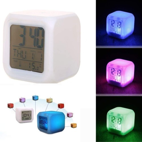 Glowing Led Alarm Clock 