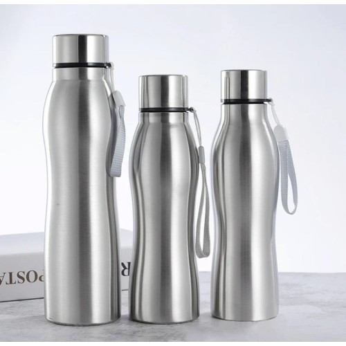 Portable Single Wall Stainless Steel Water Bottle (750ml)