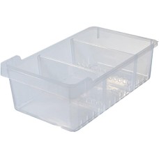 Refrigerator Storage Box With 3 Partitions