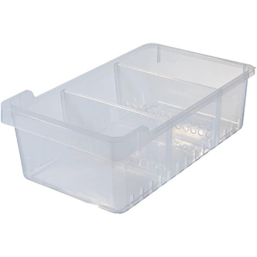 Refrigerator Storage Box With 3 Partitions