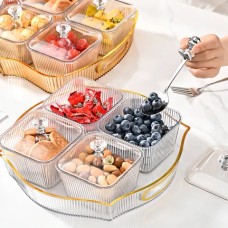 Elegant Tray With 4 Sweet Containers