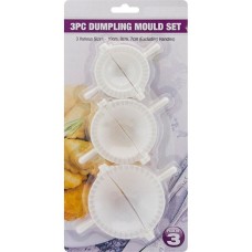 3 Pcs Dumpling Mould Set